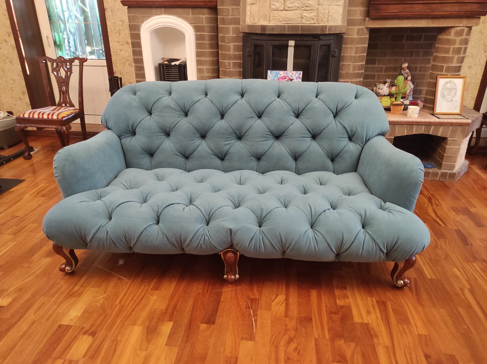 Перетяжка дивана. Лесные Поляны