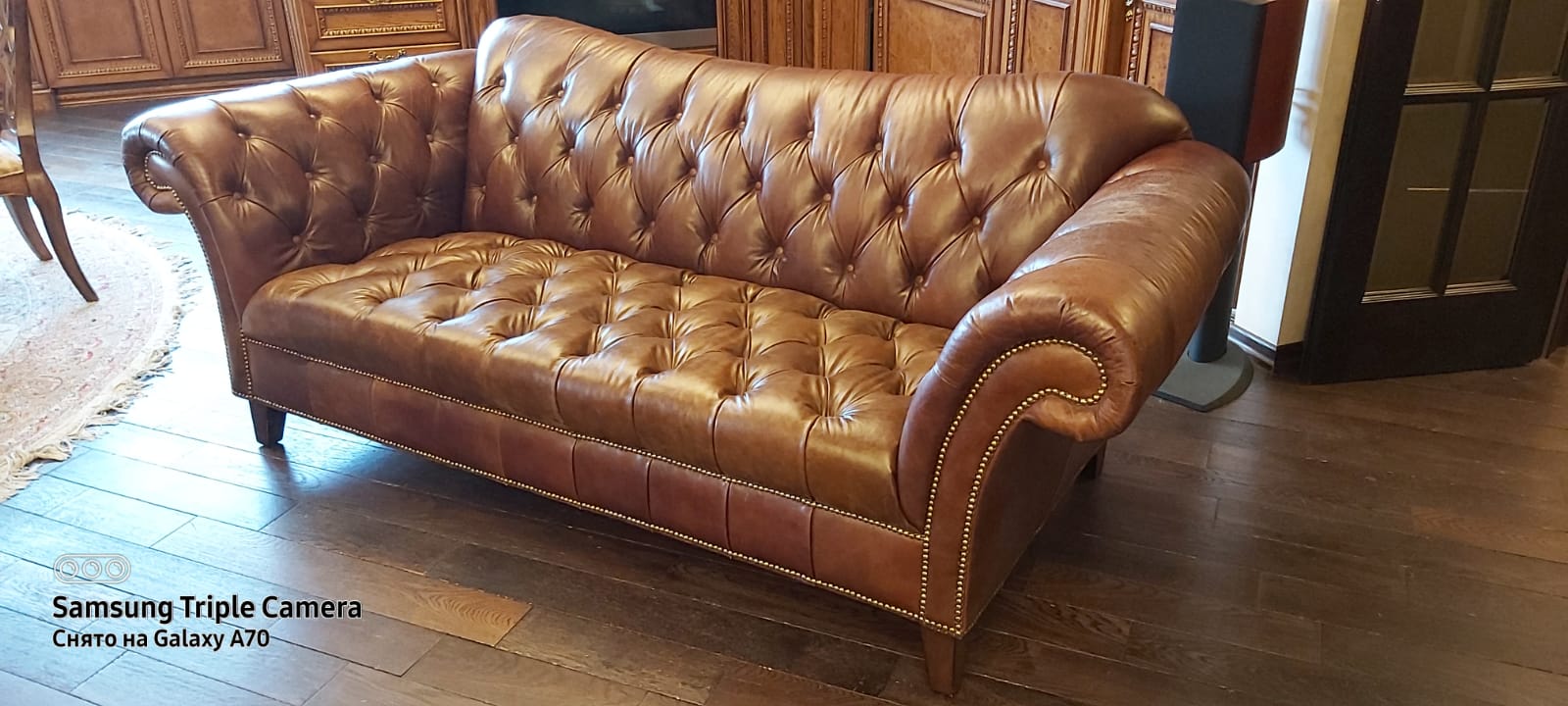 Перетяжка дивана. Лесные Поляны